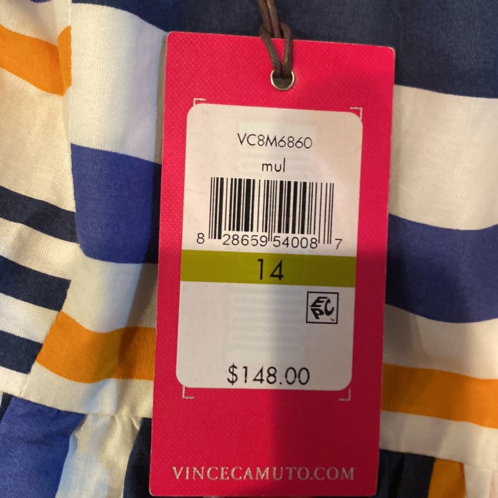 Vince Camuto striped sundress NWT - Picture 9 of 9